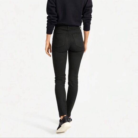 Everlane Black Ankle Skinny Jeans Size 26 Denim Casual - Picture 2 of 10